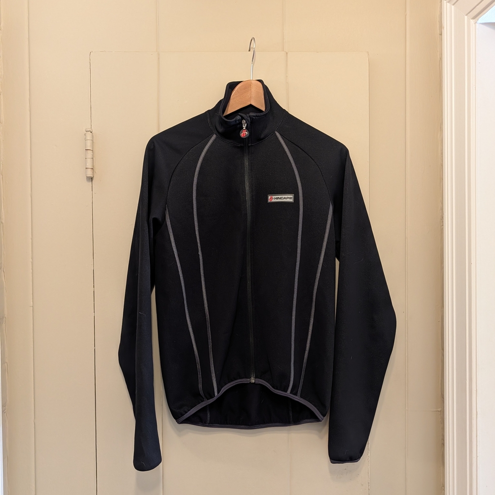 Hincapie Mens Small Black Cycling Jacket Cold Weather Insulation